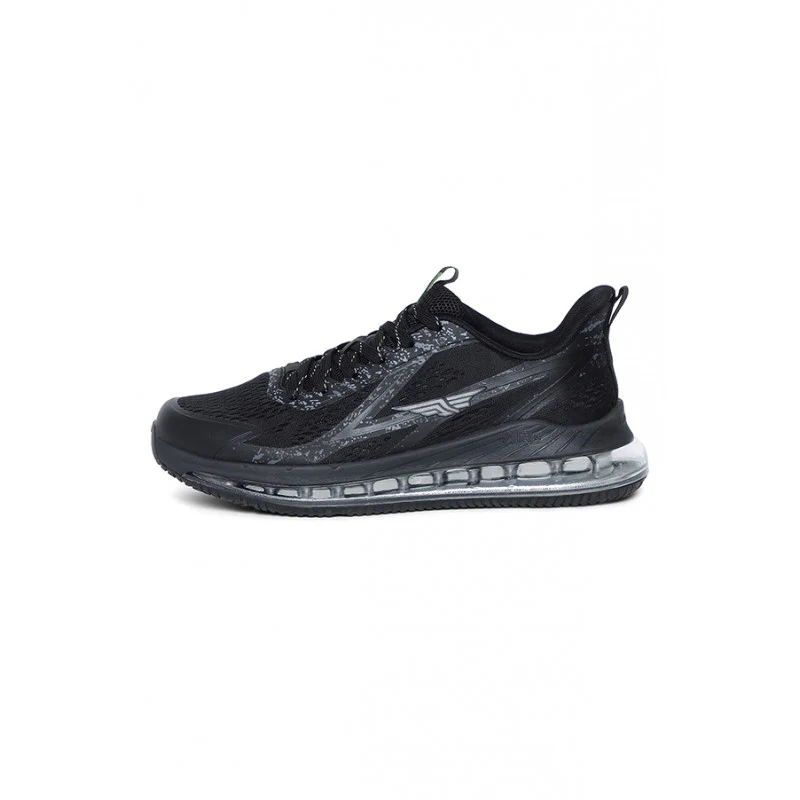 Men Black Walking Shoes - Image 4