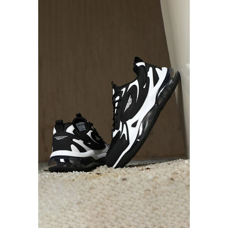 Men Black Walking Shoes