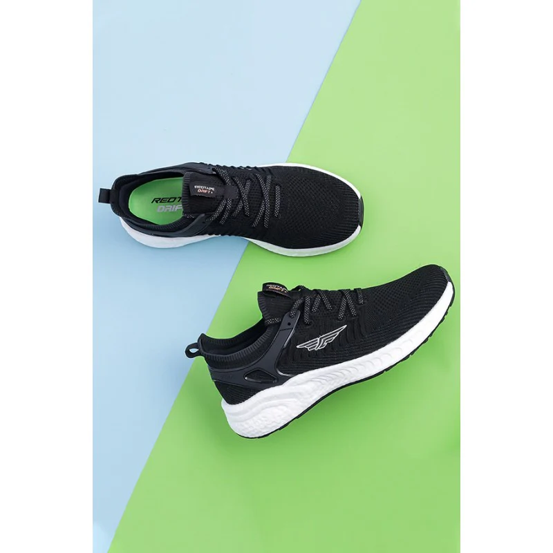 Men Black Walking Shoes