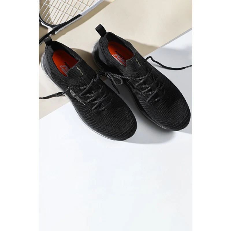 Men Black Walking Shoes