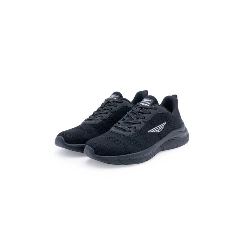 Men Black Walking Shoes - Image 5