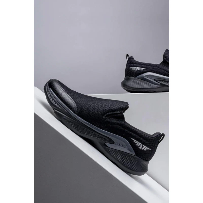 Men Black Walking Shoes
