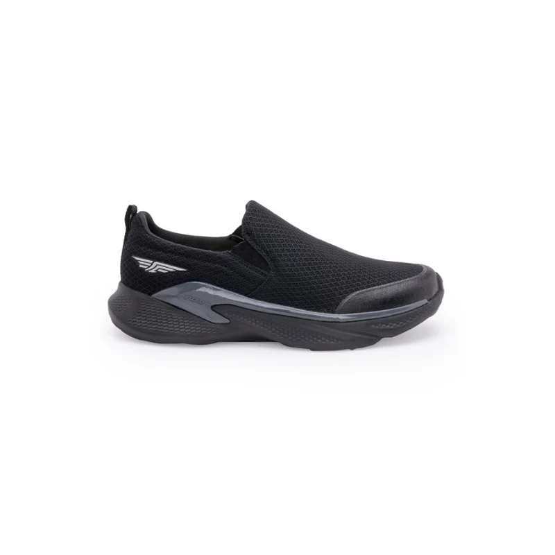 Men Black Walking Shoes - Image 3