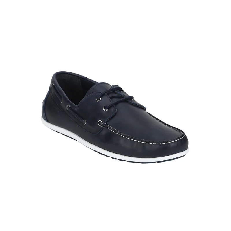 Men Blue Boat Shoes
