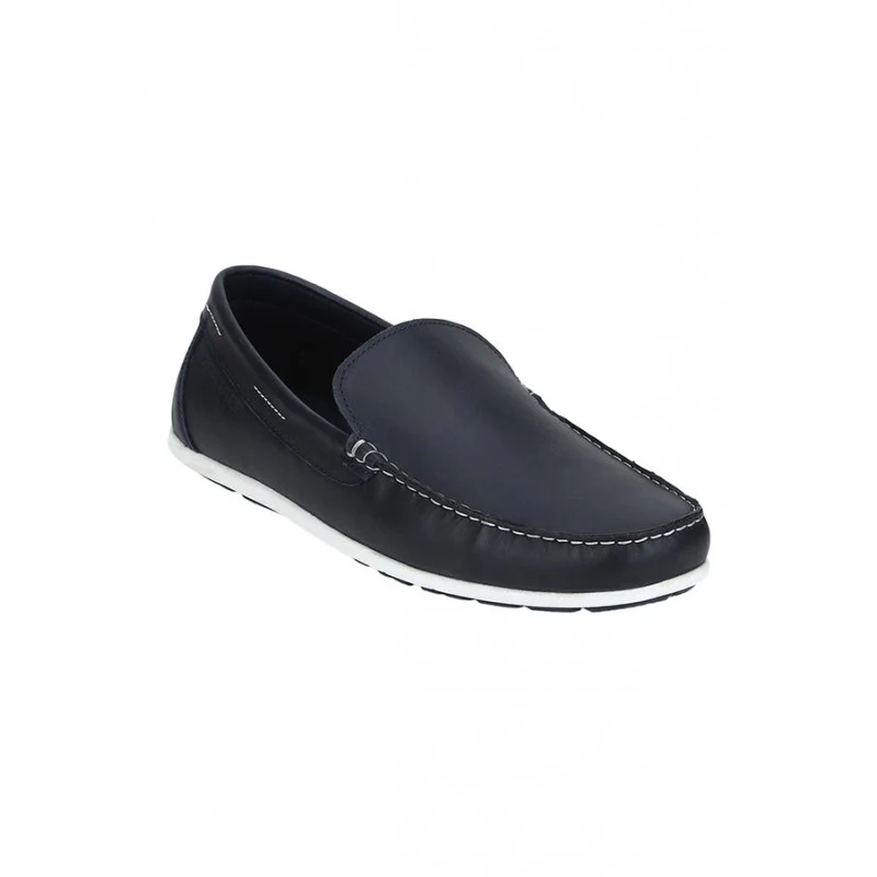 Men Blue Loafers