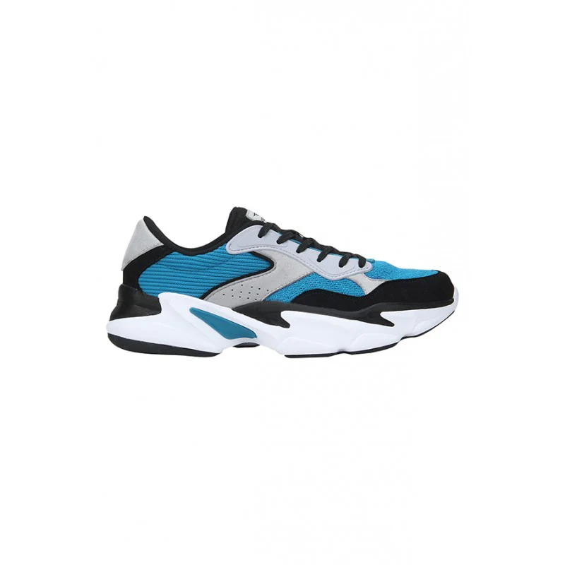 men blue sneakers