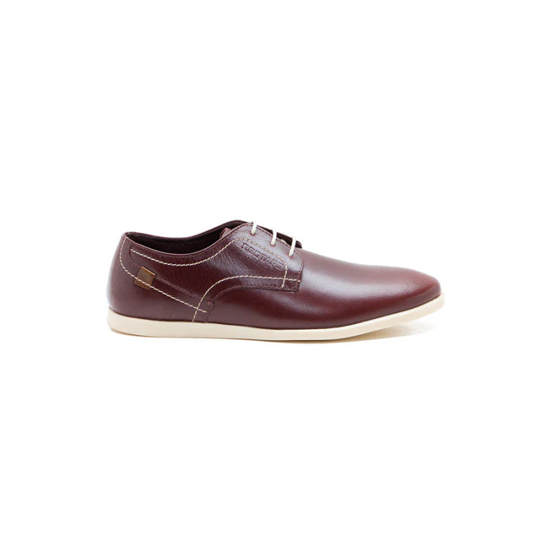 Men Bordo Derby Shoes - Image 2