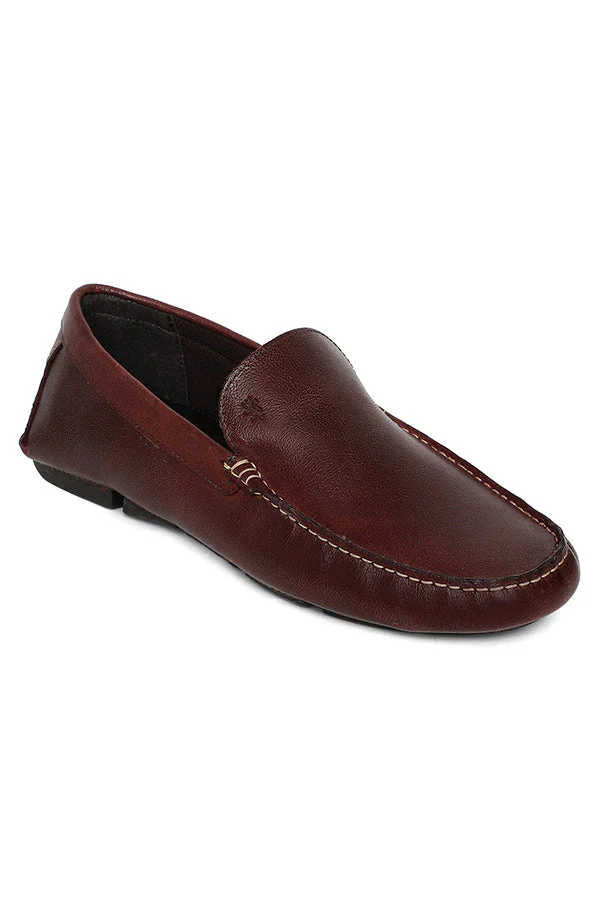 Men Bordo Loafers