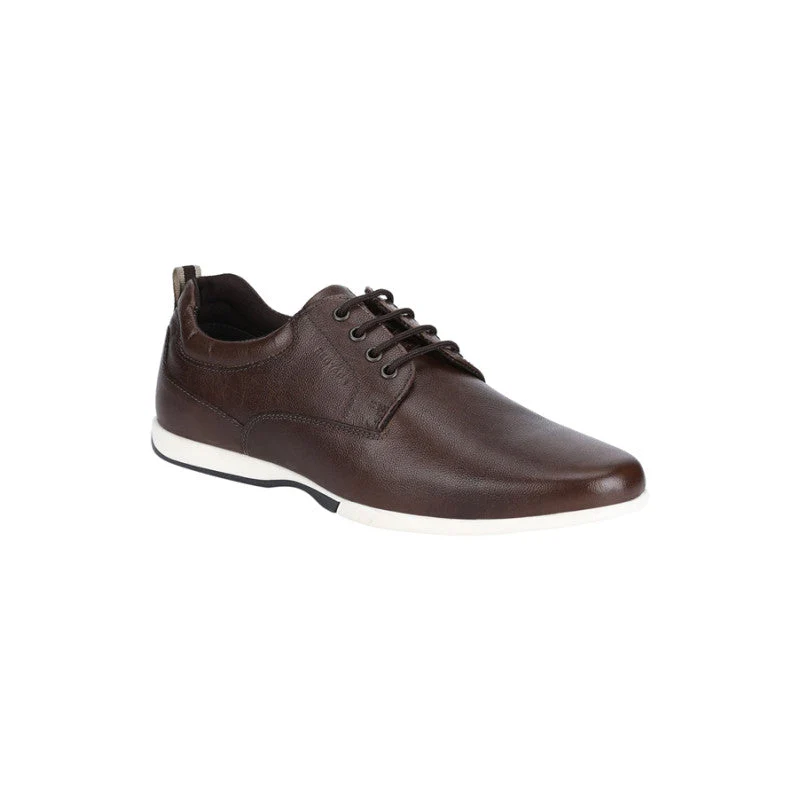 Men Brown Derby Shoes