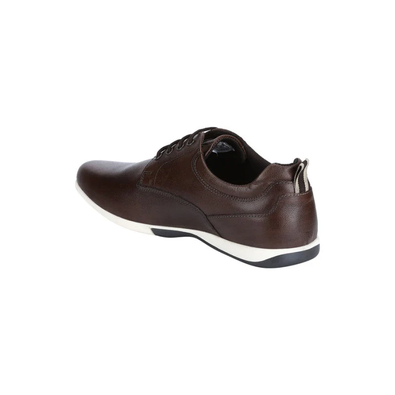 Men Brown Derby Shoes - Image 2