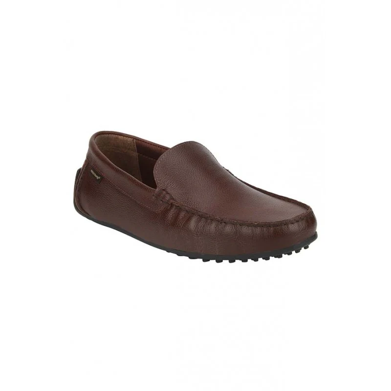 Men Brown Driving Shoes