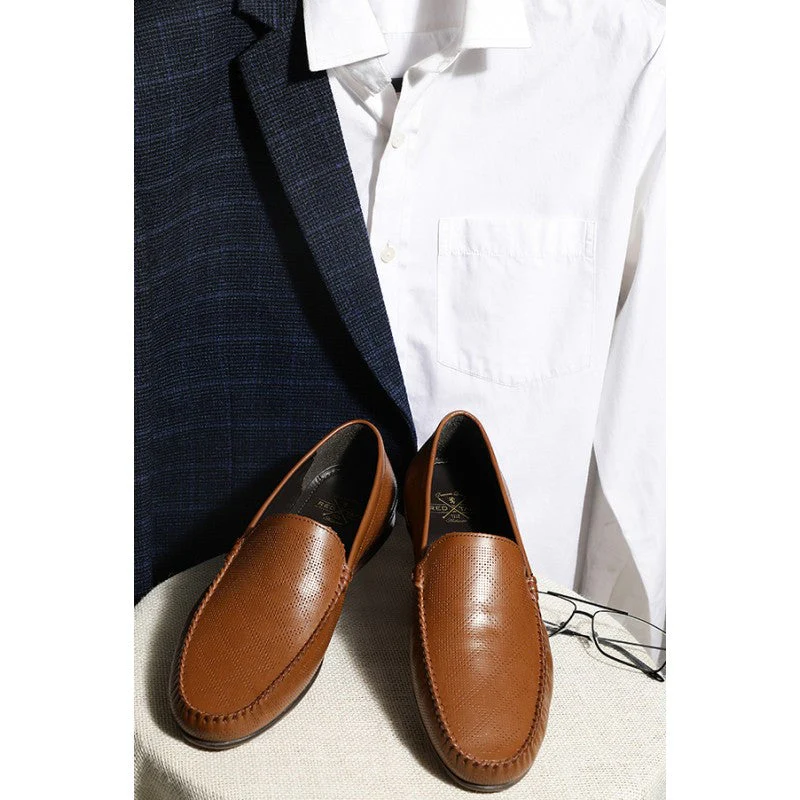 Men Brown Loafers