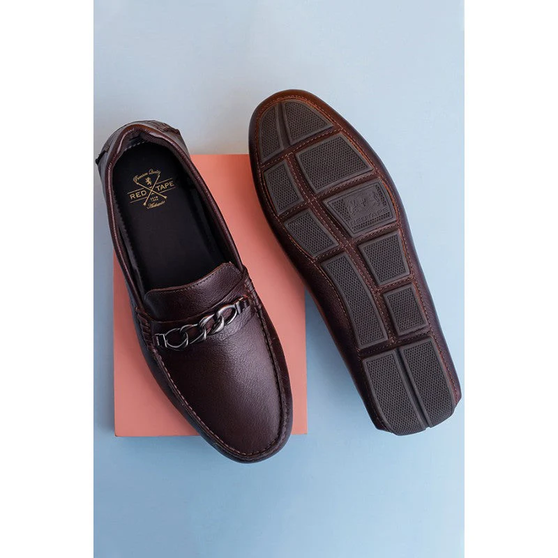 Men Brown Loafers