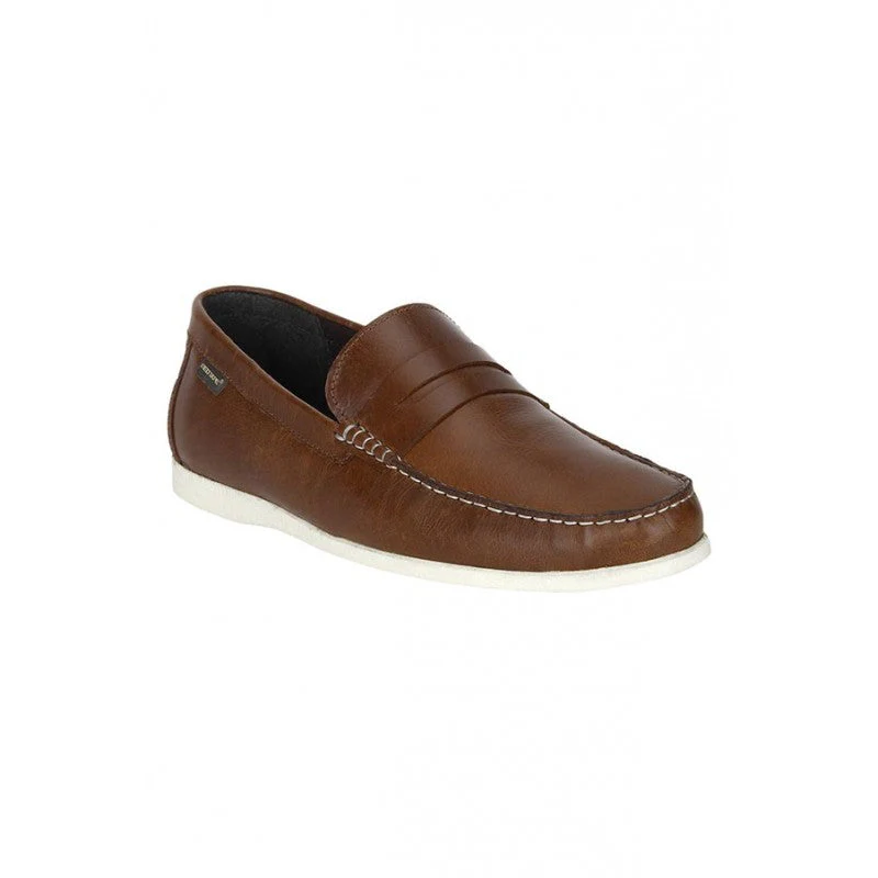 Men Brown Loafers