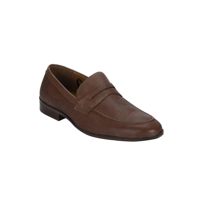 Men Brown Loafers