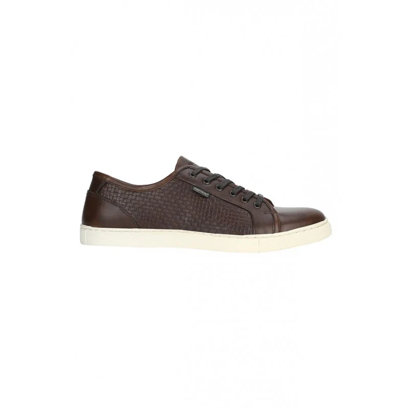 Men Brown Sneakers - Image 2