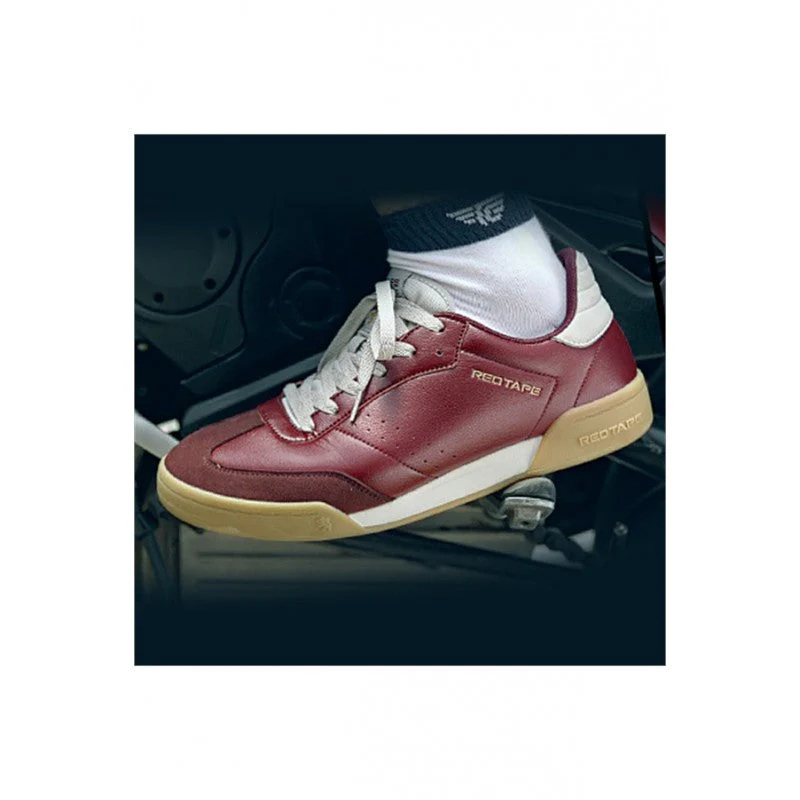 Men Burgundy Sneakers