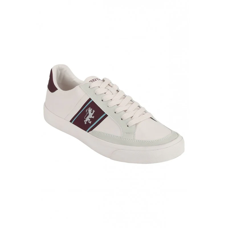 Men Burgundy Sneakers