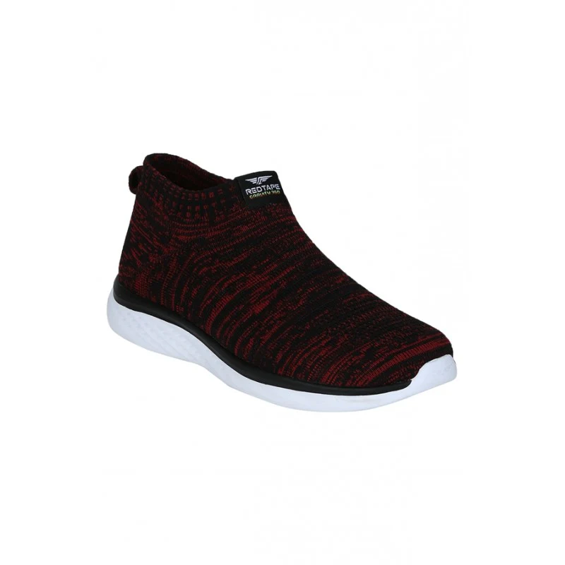 Men Burgundy Walking Shoes