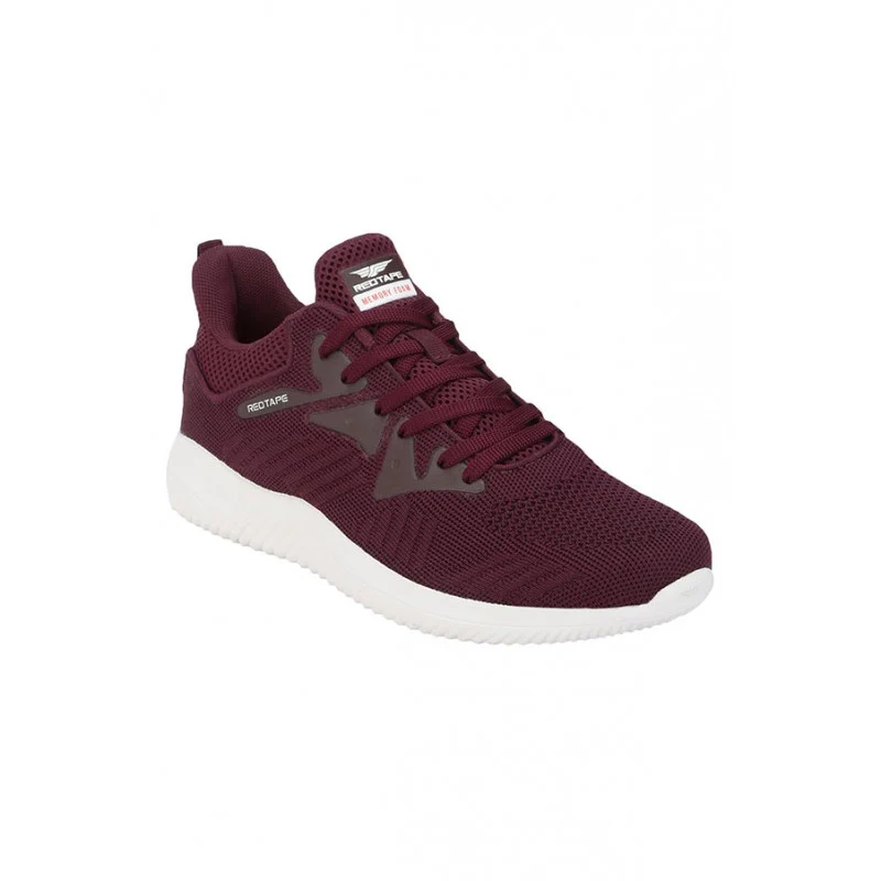 Men Burgundy Walking Shoes