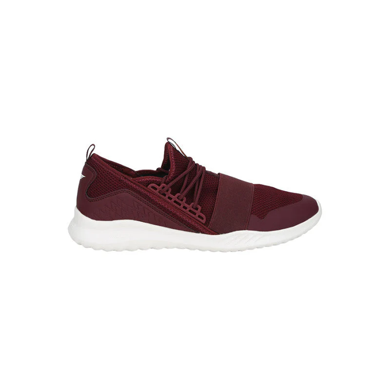 Men's Burgundy Walking Shoes - Image 2