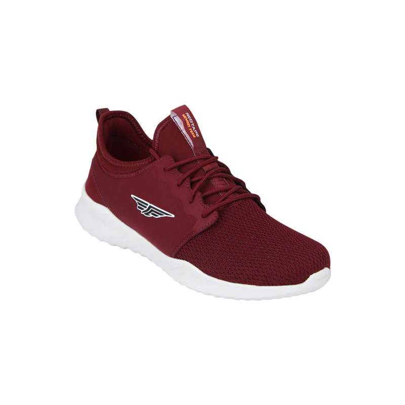 Men Burgundy Walking Shoes