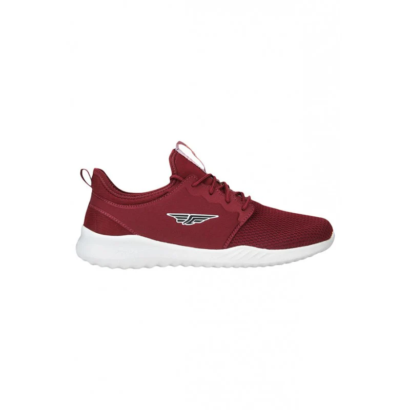 Men Burgundy Walking Shoes