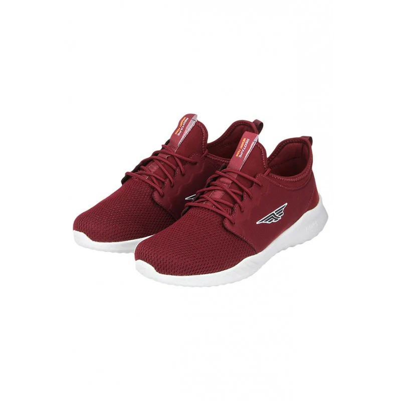 Men Burgundy Walking Shoes - Image 2