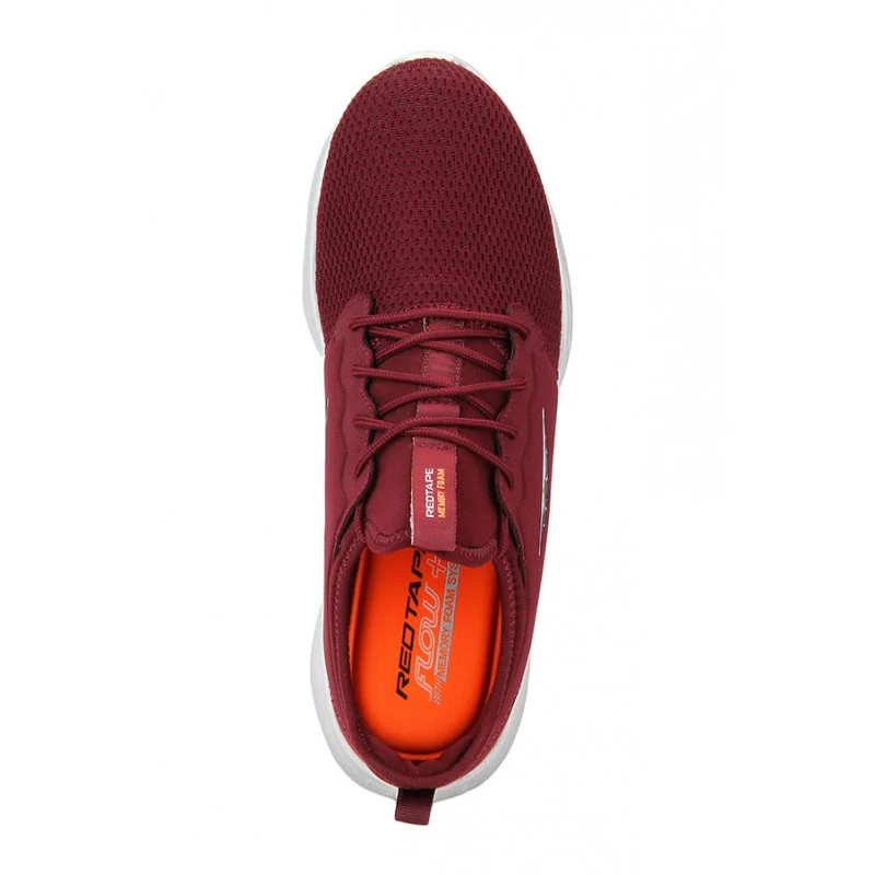 Men Burgundy Walking Shoes - Image 6