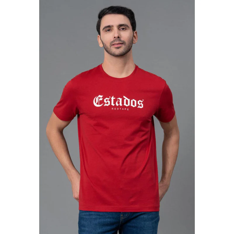 Men Casual Graphic Print T-Shirt