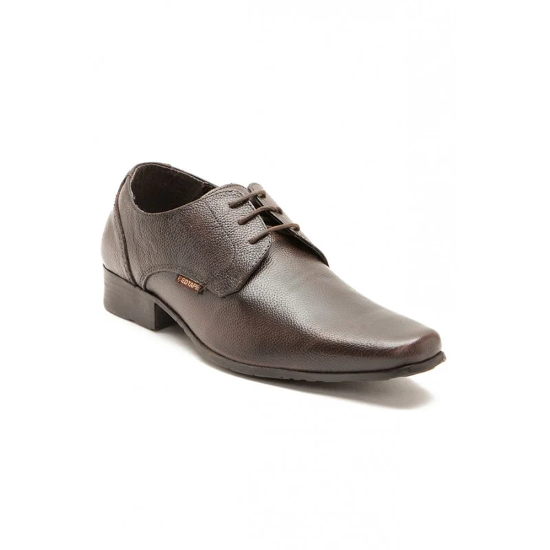 Men Cocoa Derby Shoes