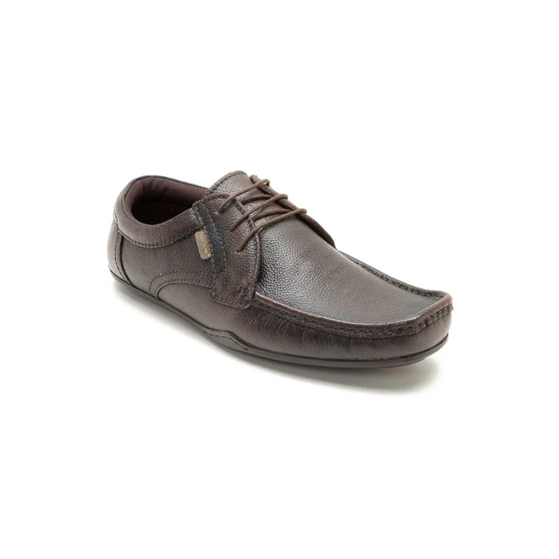 Men Cocoa Derby Shoes