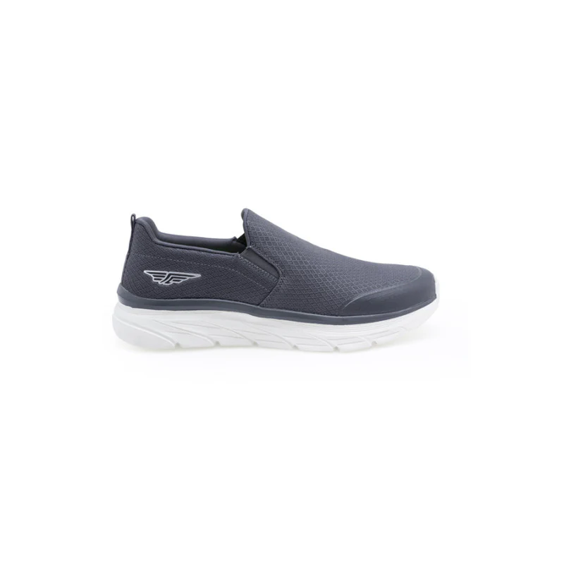 Men Dark Grey Walking Shoes - Image 3