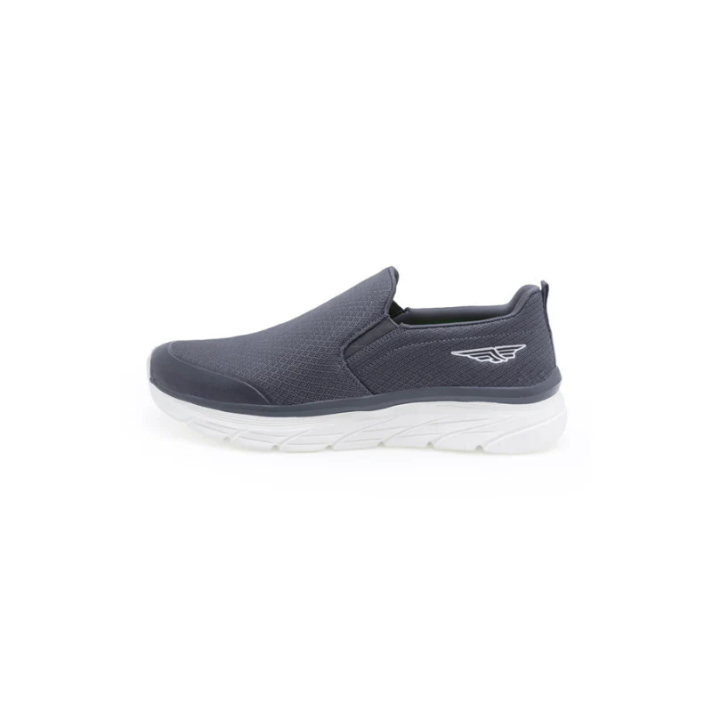 Men Dark Grey Walking Shoes - Image 4