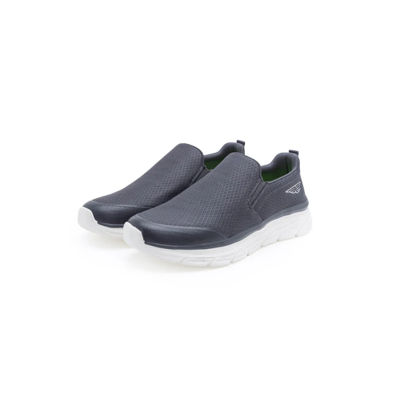 Men Dark Grey Walking Shoes - Image 5