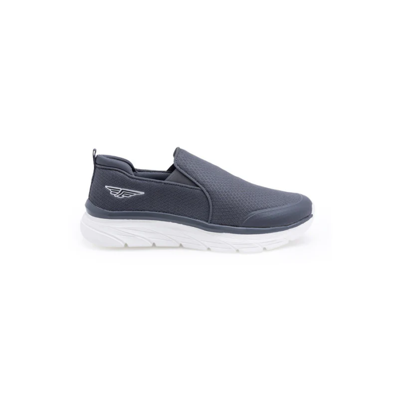 Men Dark Grey Walking Shoes - Image 3