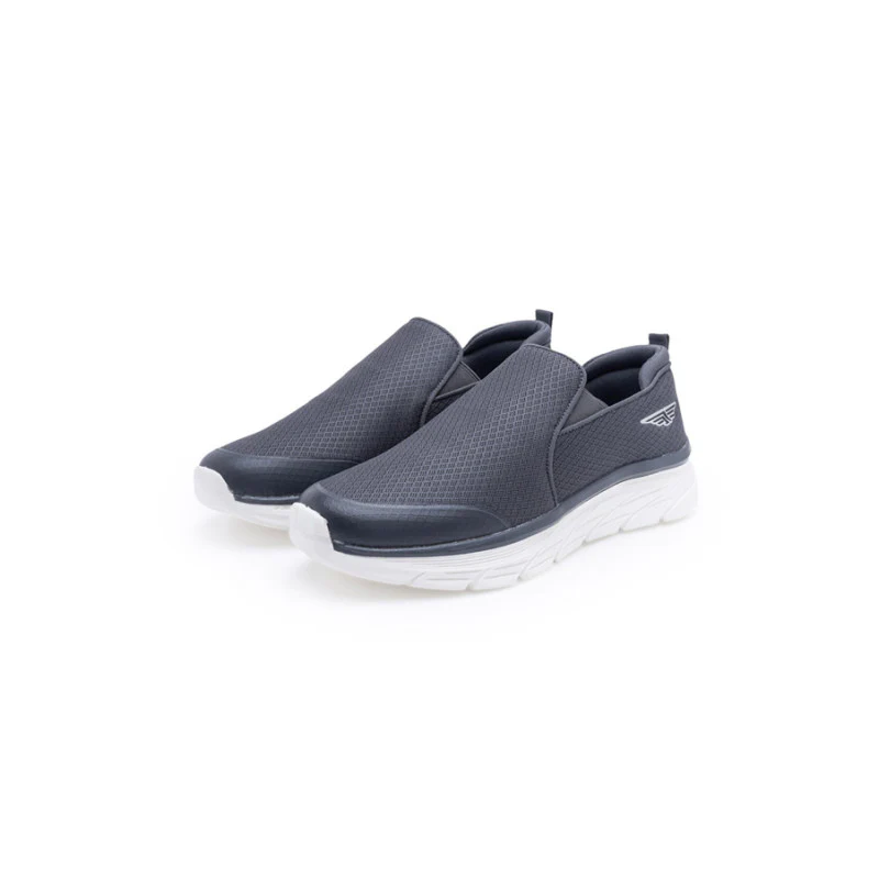 Men Dark Grey Walking Shoes - Image 5