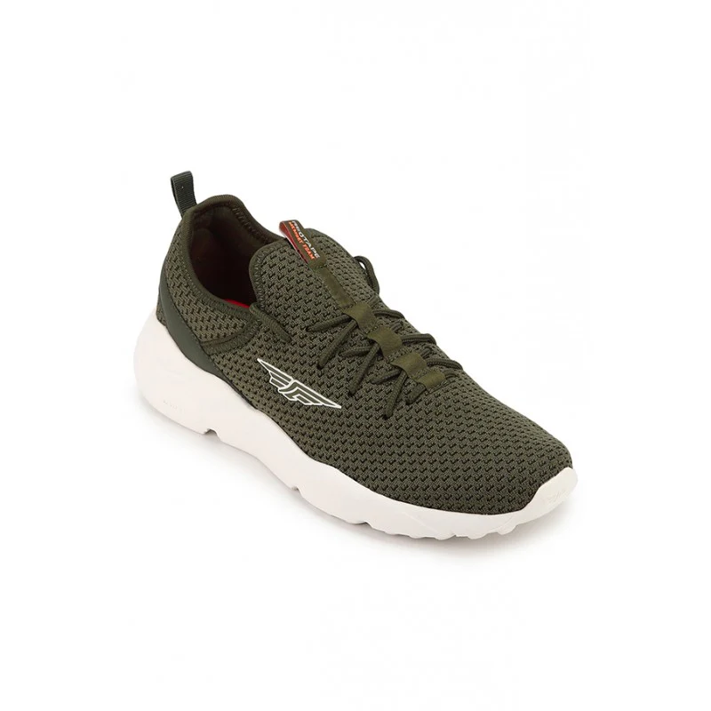 Men Green Walking Shoes