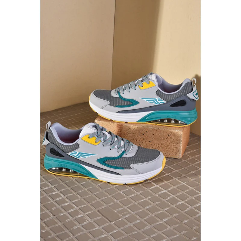 Men Grey Walking Shoes