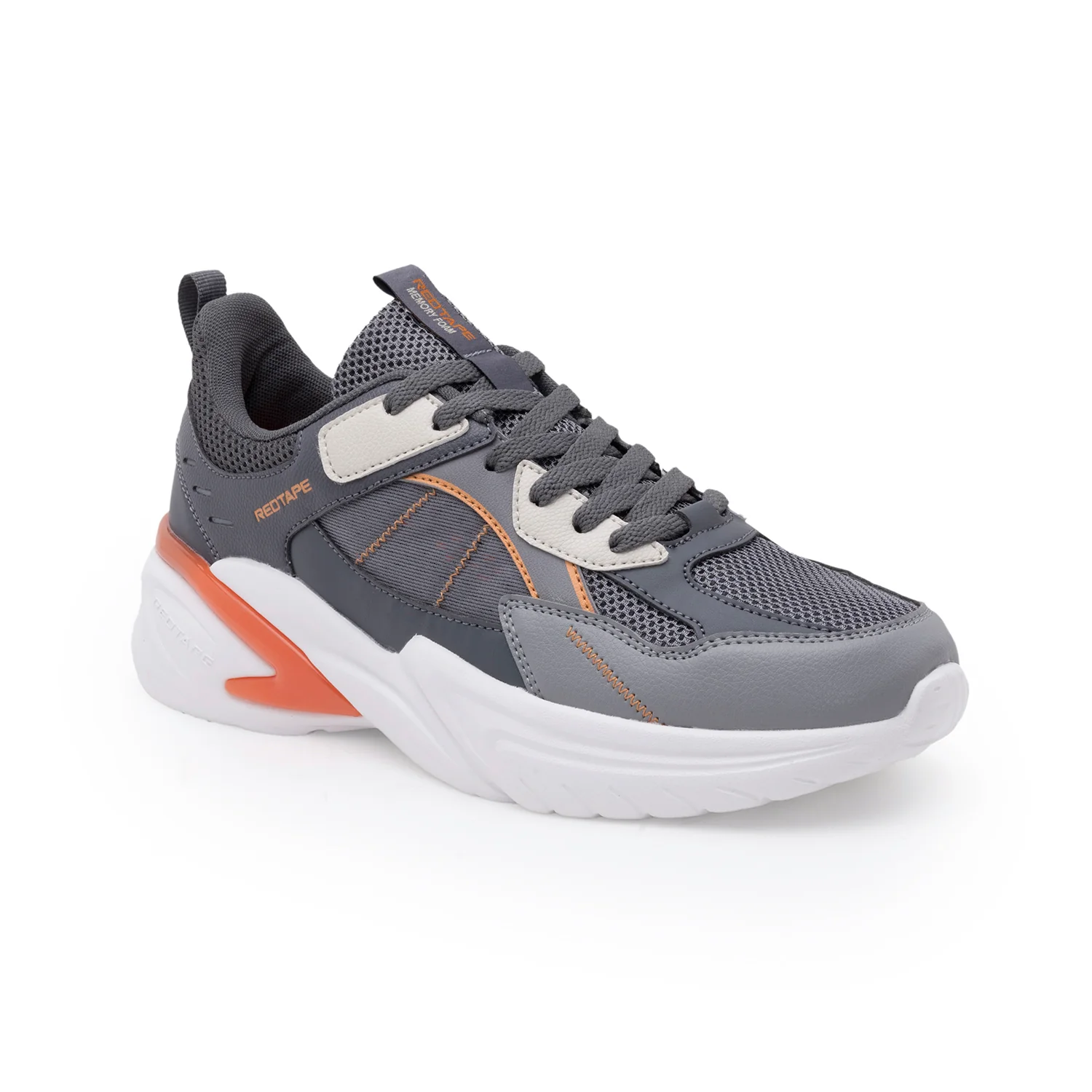 Men Grey Walking Shoes