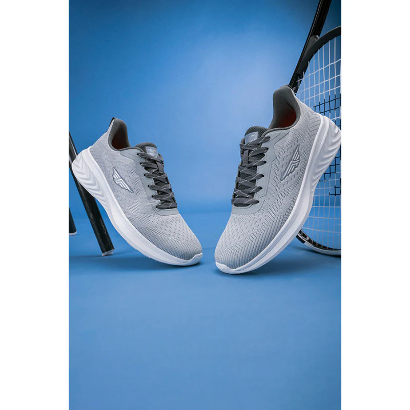 Men Grey Walking Shoes