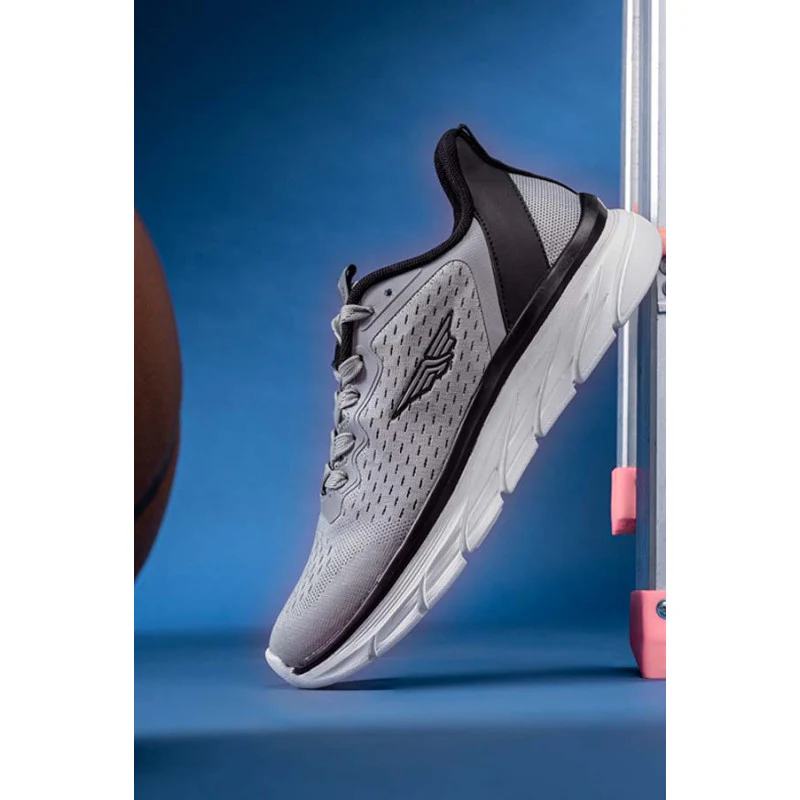Men Grey Walking Shoes
