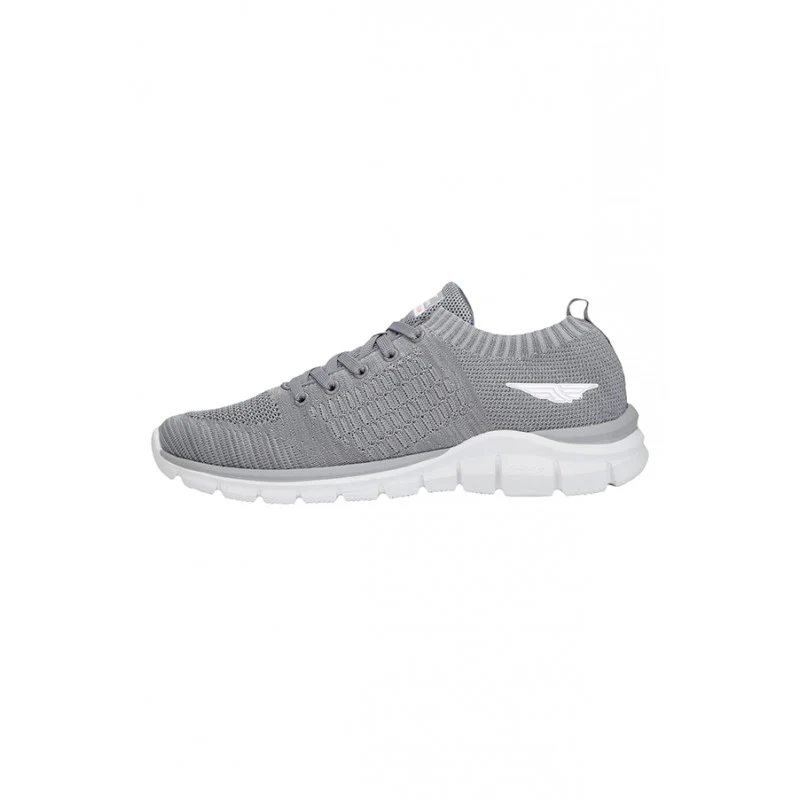 Men Grey Walking Shoes - Image 3