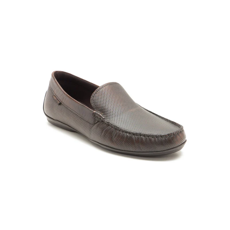 Men Maroon Loafers