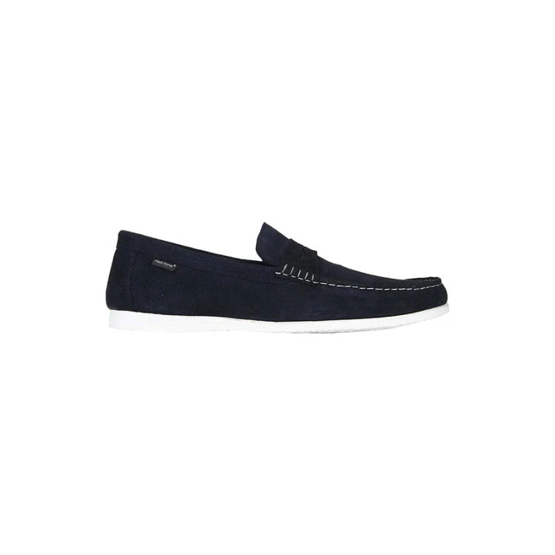 Men Navy Loafers - Image 2