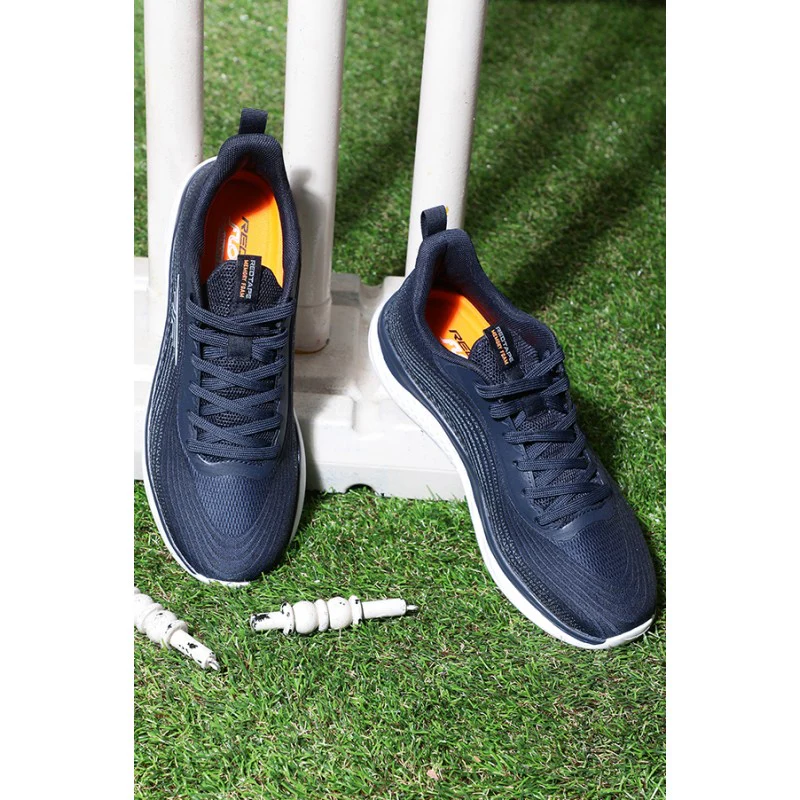 Men Navy Walking Shoes