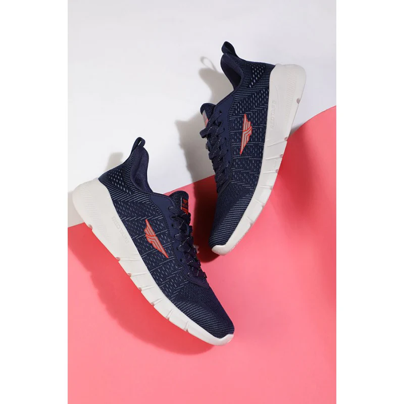 Men Navy Walking Shoes