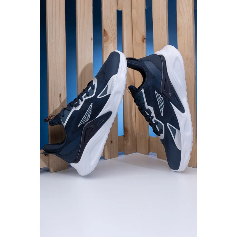 Men Navy Walking Shoes,