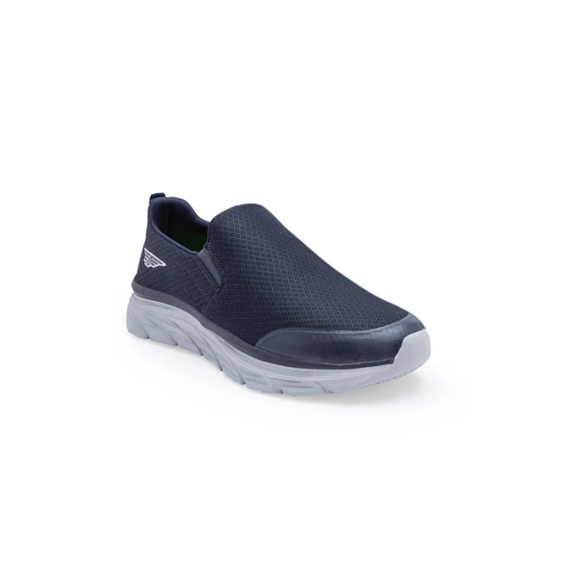 Men Navy Walking Shoes - Image 3