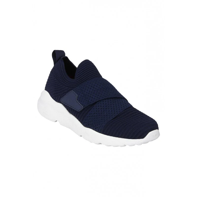 Men Navy Walking Shoes